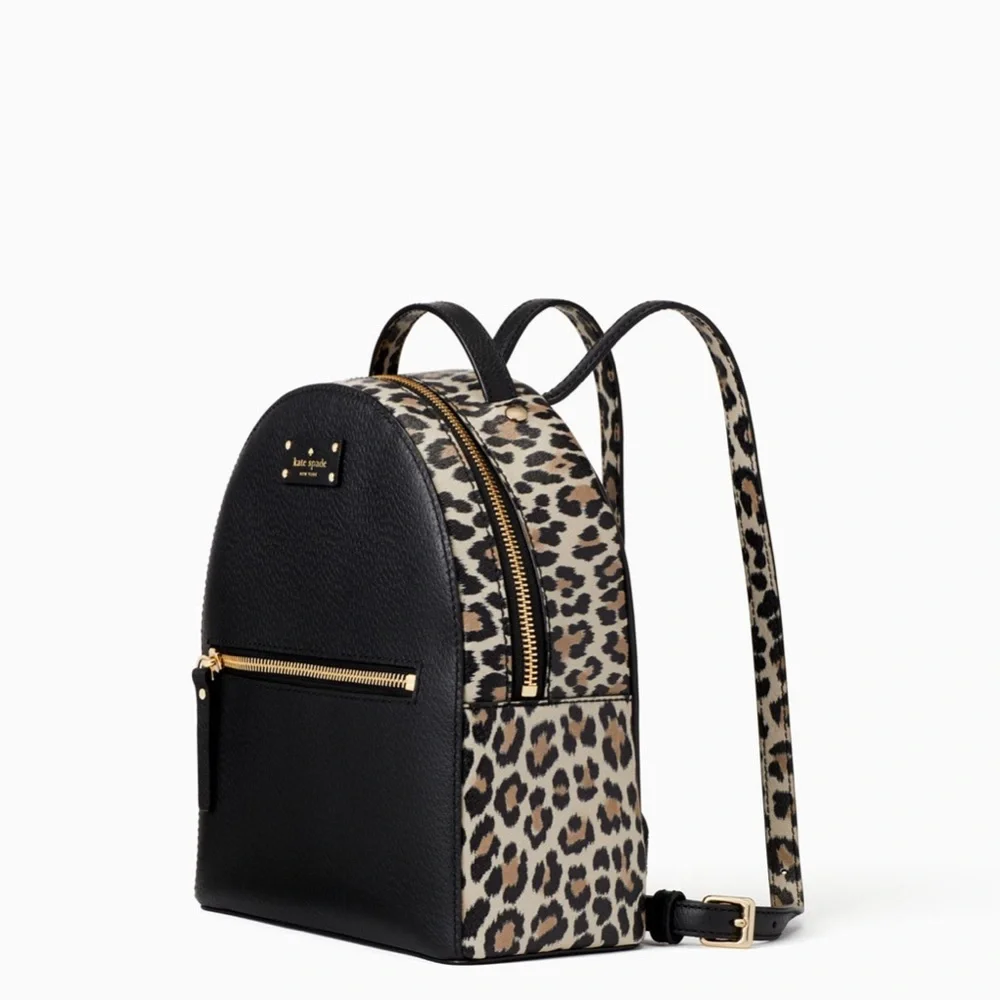 black leopard sammy grove street leather backpack Oh La La Dancewear The Studio Essentials Please accept our apologies if you have ever felt disappointed because the bags you received wasnt what you expected Sammy Backpack The House